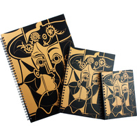 Wiro Bound Journal - Faces