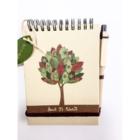 Wiro Bound A6 Notebook & Pen
