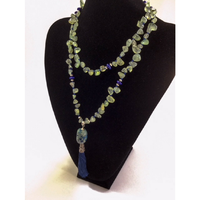 Necklace Opera / Matching Earring Set - 100cm